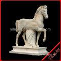 Large Outdoor Horse Sculpture in marble (YL-D010)
